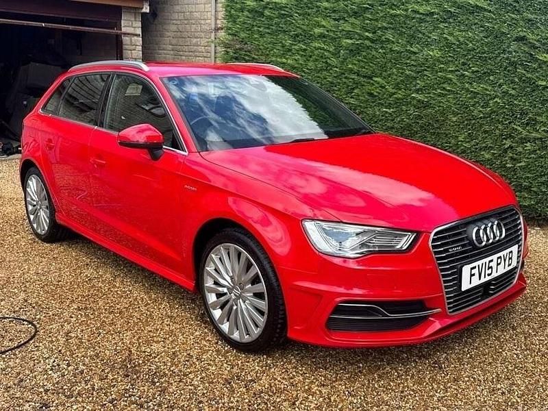 Red Used 2015 Audi A3 Sportback e-tron Business Sedan | £8,488 - Image 1/4