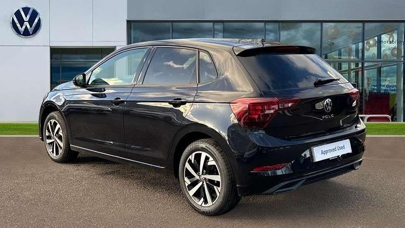 New VW Polo Match 95 HP (69 kW) 2025 Black Hatchback