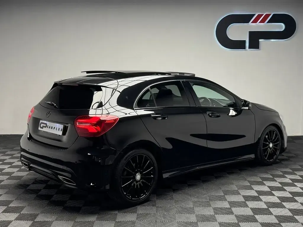 Used Mercedes A200 AMG Line Premium Plus 2017 Black Hatchback
