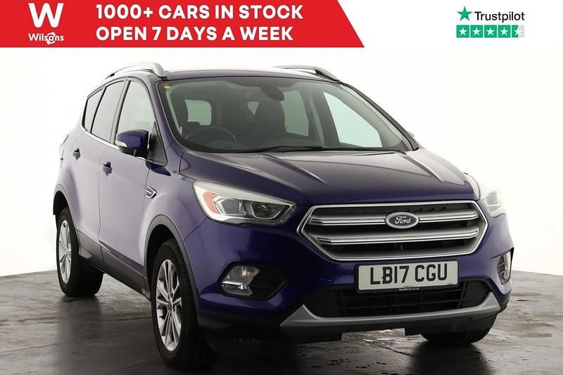 Blue Used 2017 Ford Kuga Titanium SUV | £8,799 (Good price) - Image 1/4