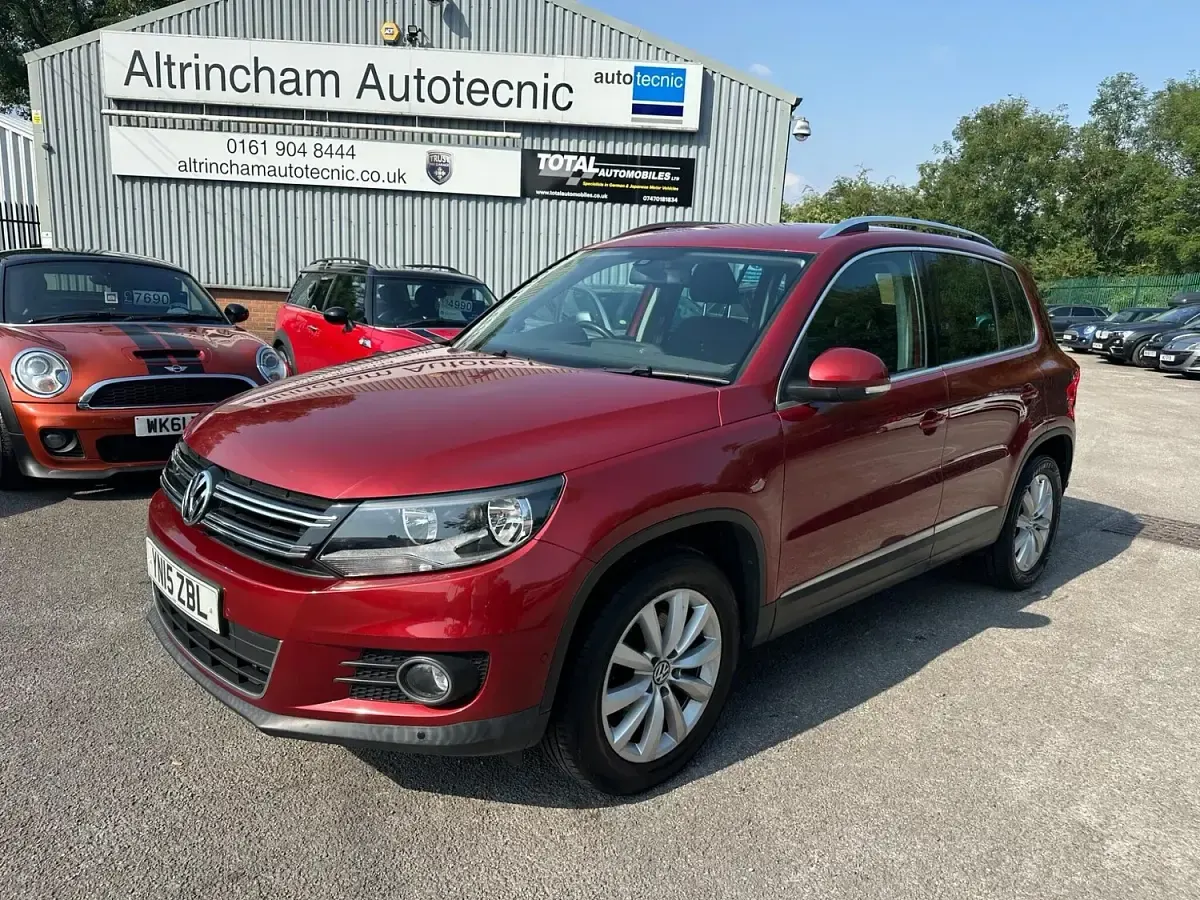Used VW Tiguan Match 160 HP (117 kW) 2015 Red SUV
