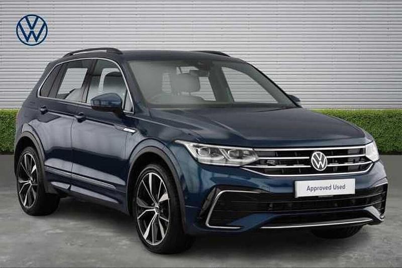 Used VW Tiguan R-line 150 HP (110 kW) 2023 Blue SUV