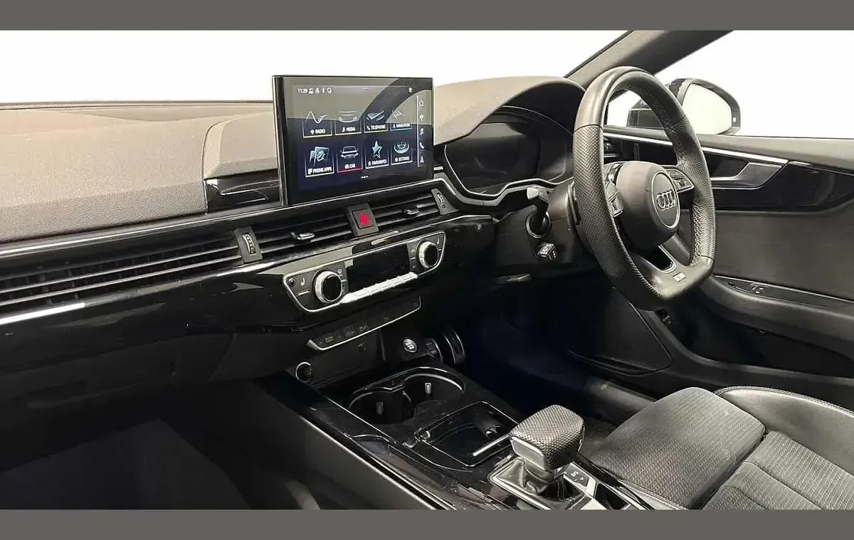 Used Audi A5 Black Edition 150 HP (110 kW) 2023 Black Coupe