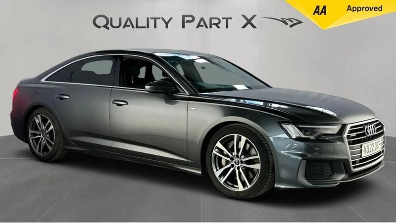 Grey Used 2022 Audi A6 S-Line Sedan | £20,000 (A bit pricey) - Image 1/4
