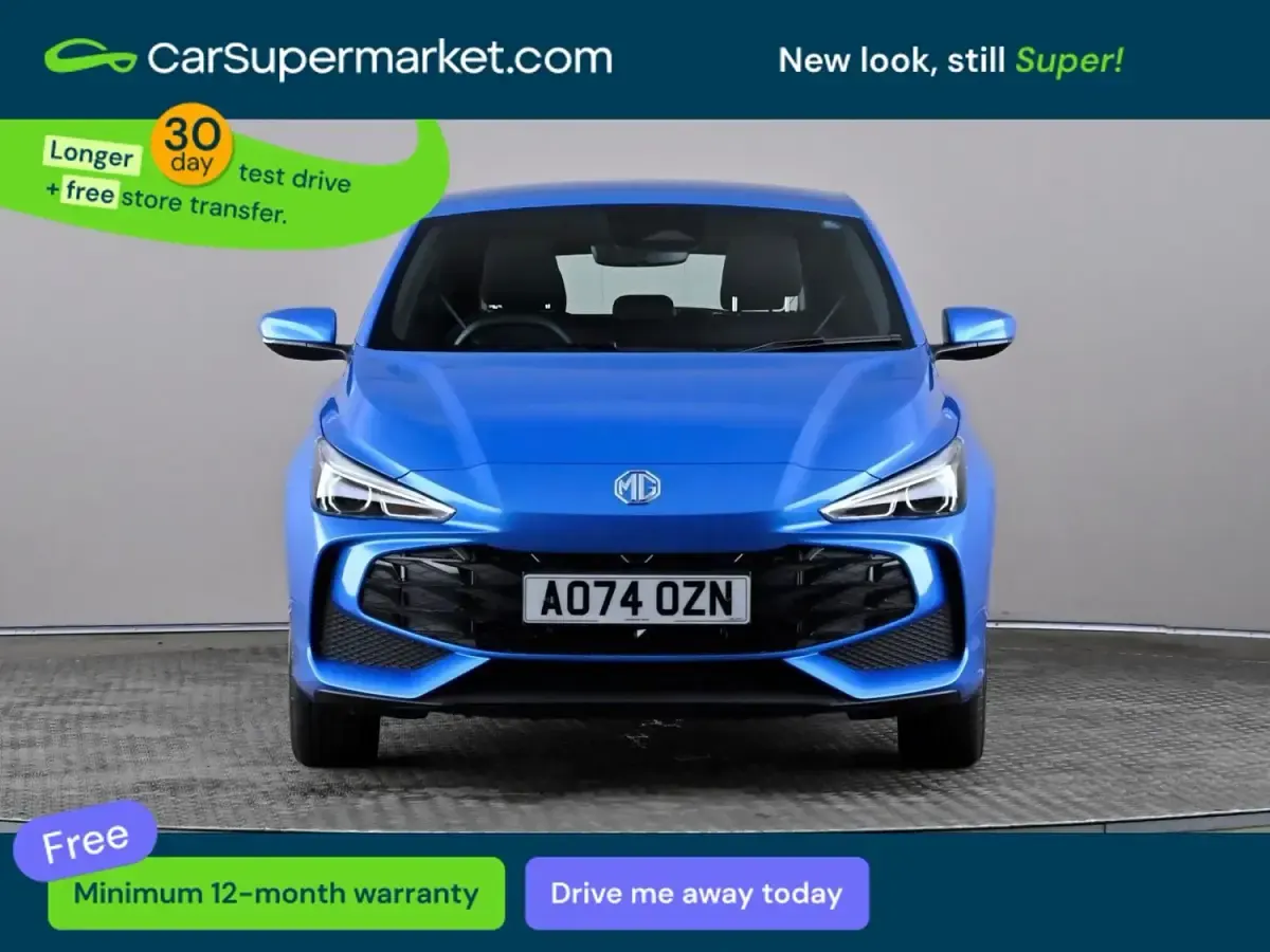 Usado MG MG3 SE 194 HP (142 kW) 2024 Azul Citadino