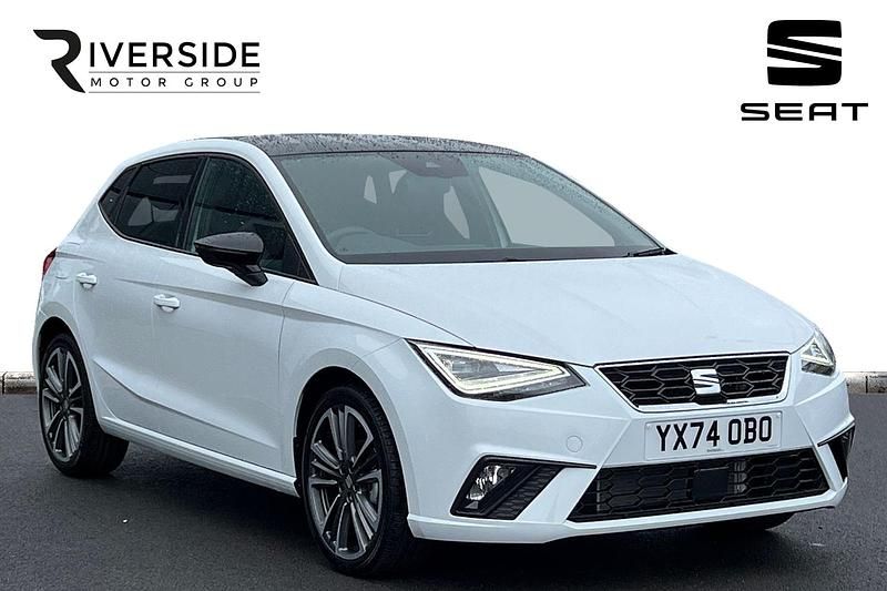 White Used 2024 Seat Ibiza FR Hatchback | £17,290 (Fair price) - Image 1/4