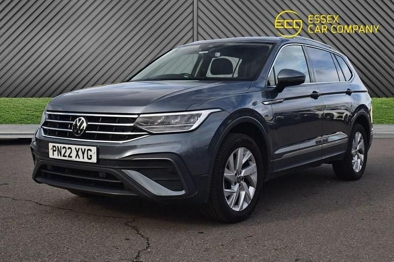 Grey Used 2022 VW Tiguan Allspace S SUV | £21,595 (Fair price) - Image 1/1