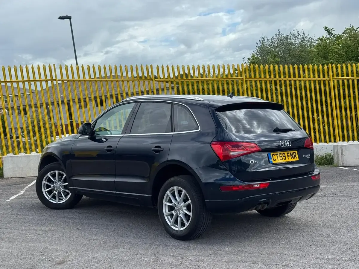 Used Audi Q5 170 HP (125 kW) 2009 Blue SUV