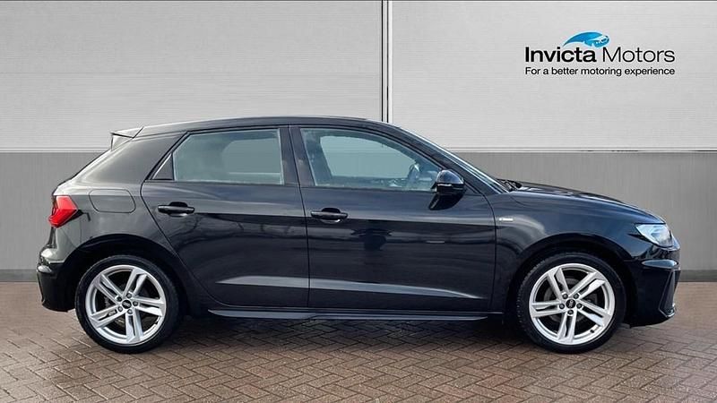 Used Audi A1 S-Line 110 HP (80 kW) 2021 Black Hatchback