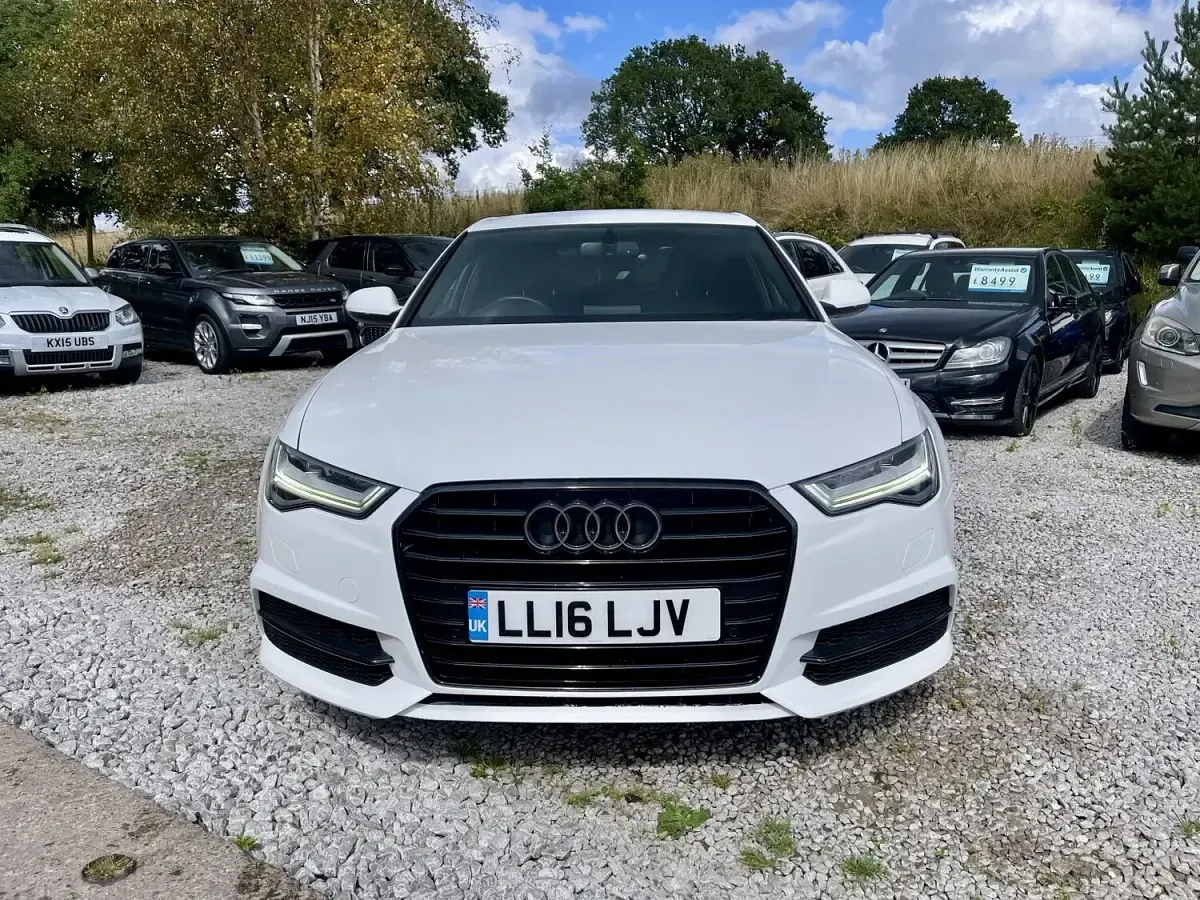 Used Audi A6 S-Line 2016 White Sedan