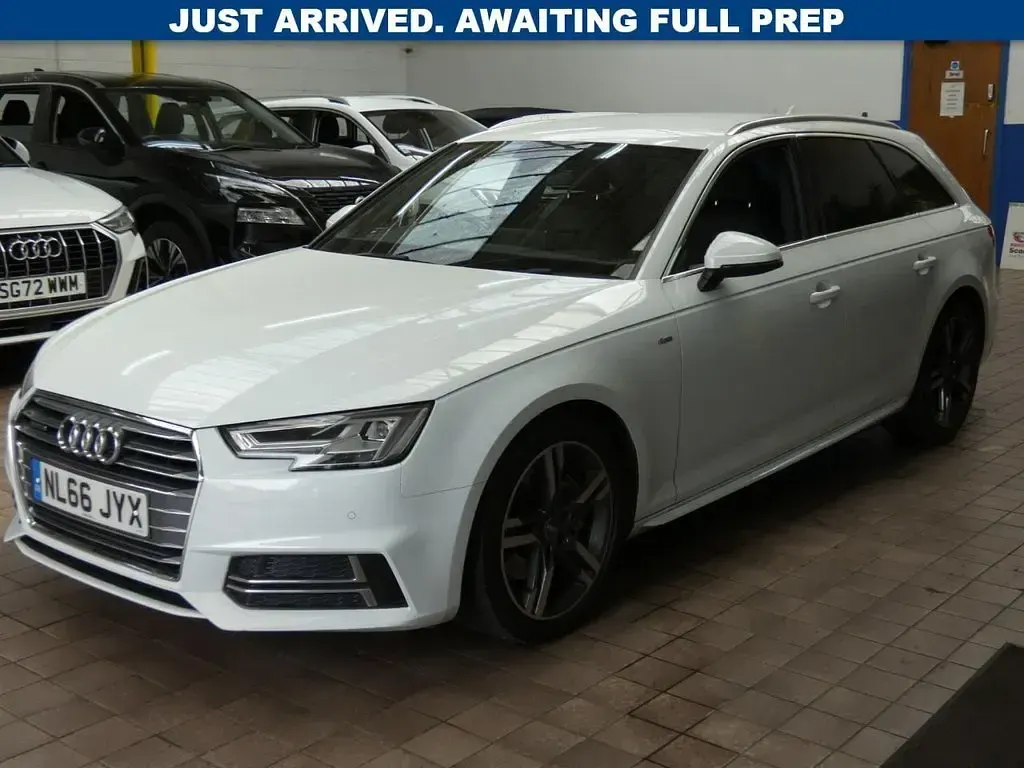 Used Audi A4 S-Line 190 HP (139 kW) 2016 White Estate