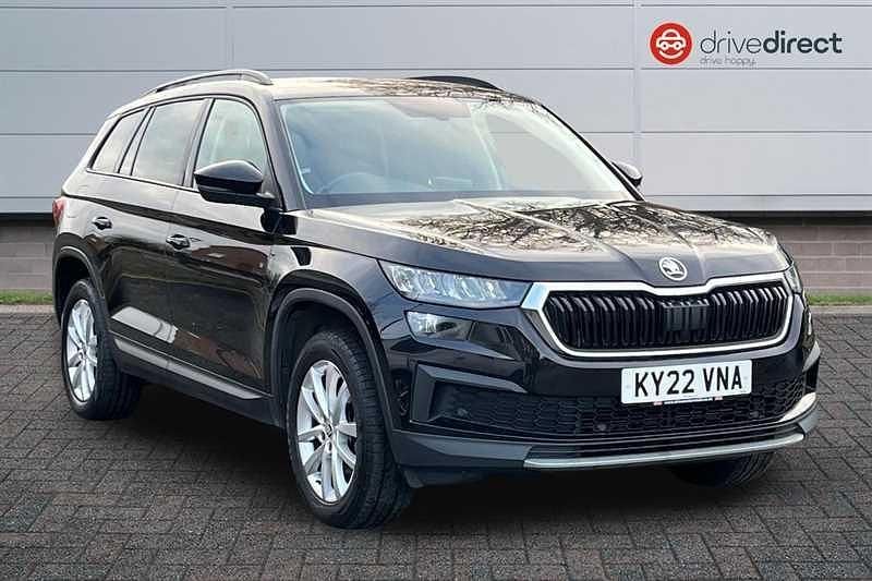 Used Skoda Kodiaq SE 150 HP (110 kW) 2022 Black SUV