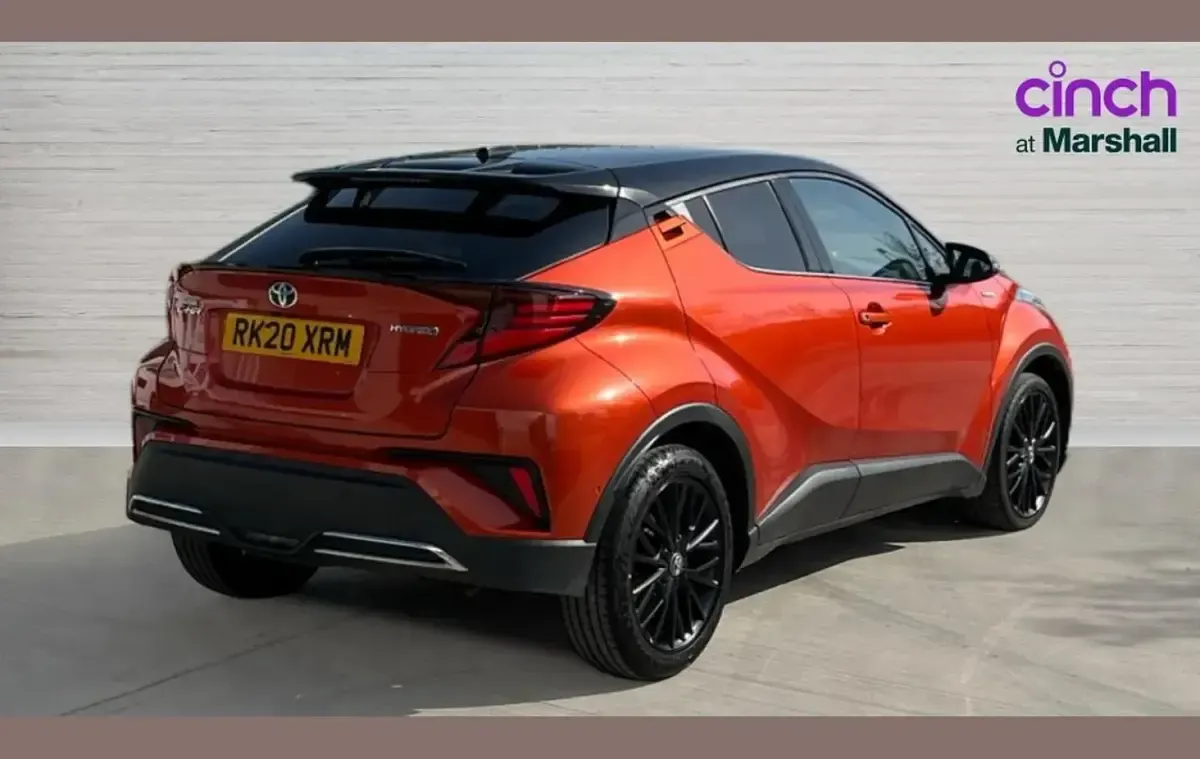 Used Toyota C-HR Edition 184 HP (135 kW) 2020 Orange SUV