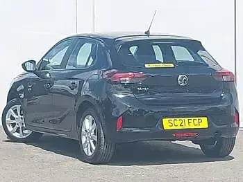 Used Vauxhall Corsa 2021 Black Hatchback