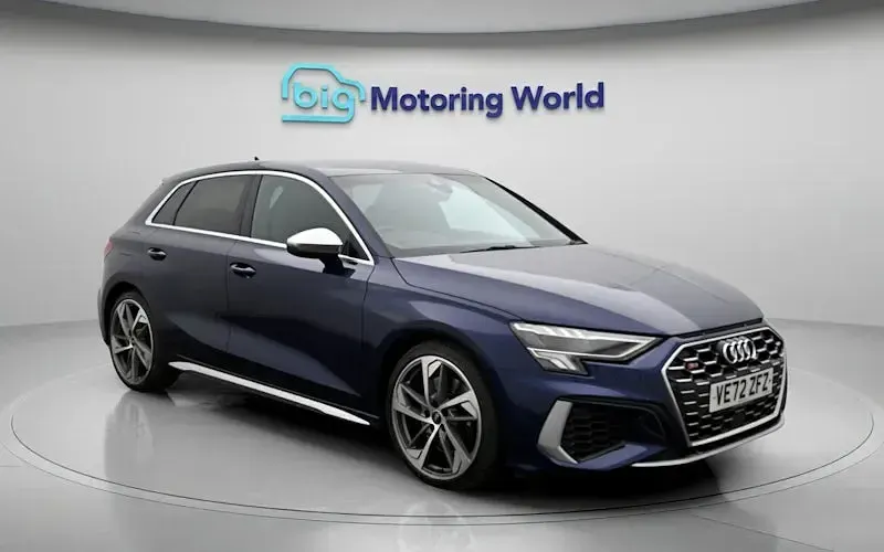 Used Audi S3 Sportback S-Line 310 HP (228 kW) 2023 Blue Hatchback