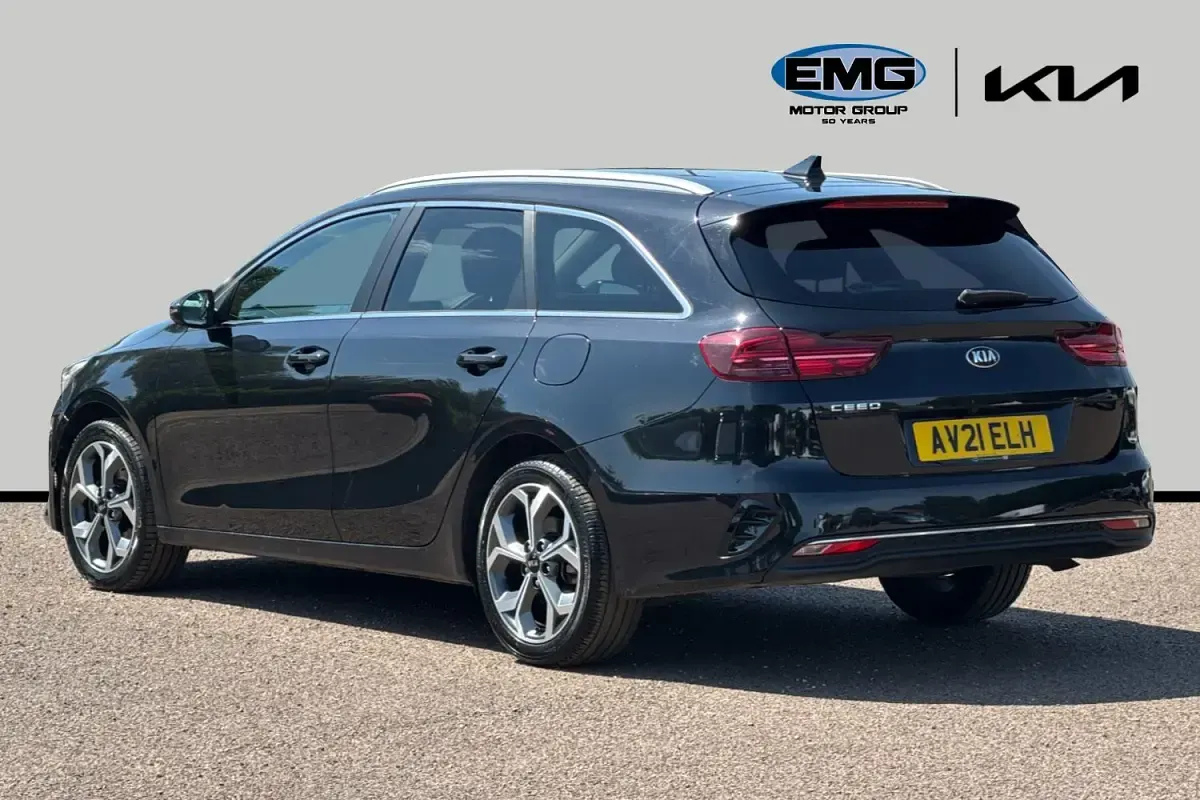 Used Kia Ceed Sportswagon 158 HP (116 kW) 2021 Black Estate