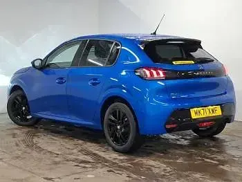 Used Peugeot 208 Allure Premium 100 HP (73 kW) 2021 Blue Hatchback