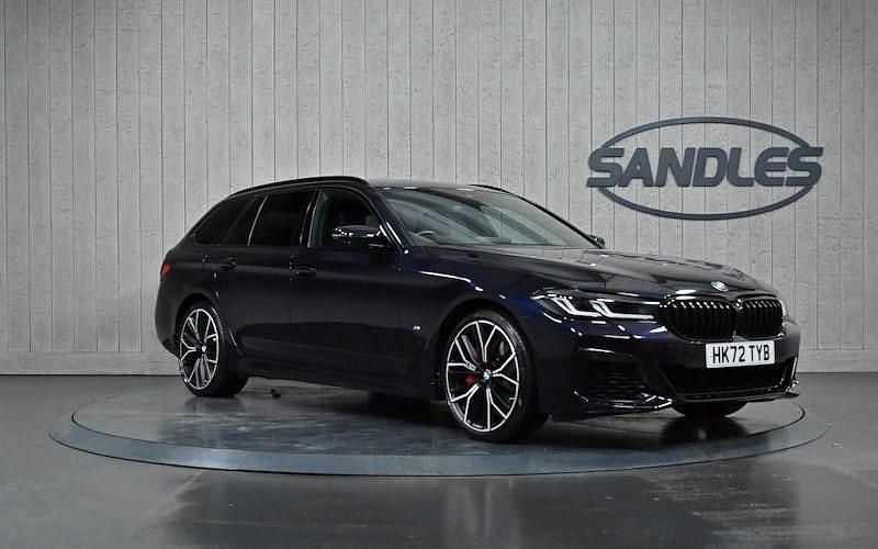 Used BMW 520 M Sport 190 HP (139 kW) 2022 Black Estate