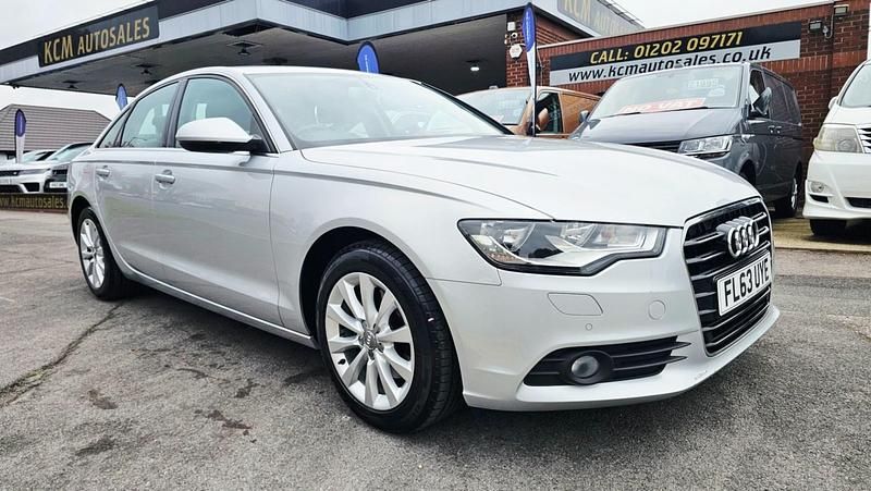 Used Audi A6 Comfort 177 HP (130 kW) 2013 Silver Sedan