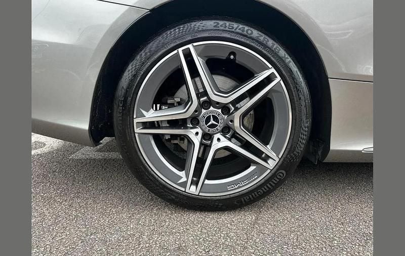 Used Mercedes C300 AMG line 245 HP (180 kW) 2019 Silver Coupe