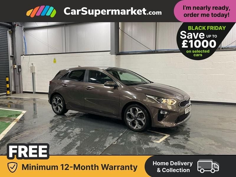 Brown Used 2021 Kia Ceed Hatchback | £13,197 (Good price) - Image 1/3