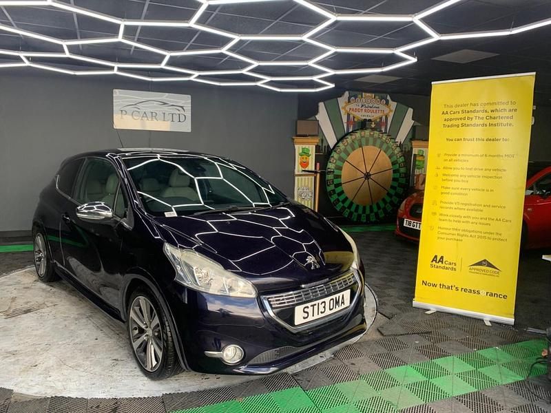 Used Peugeot 208 2013 Blue Hatchback