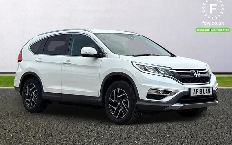 White Used 2018 Honda CR-V SE Plus SUV | £16,199 (Fair price) - Image 1/4