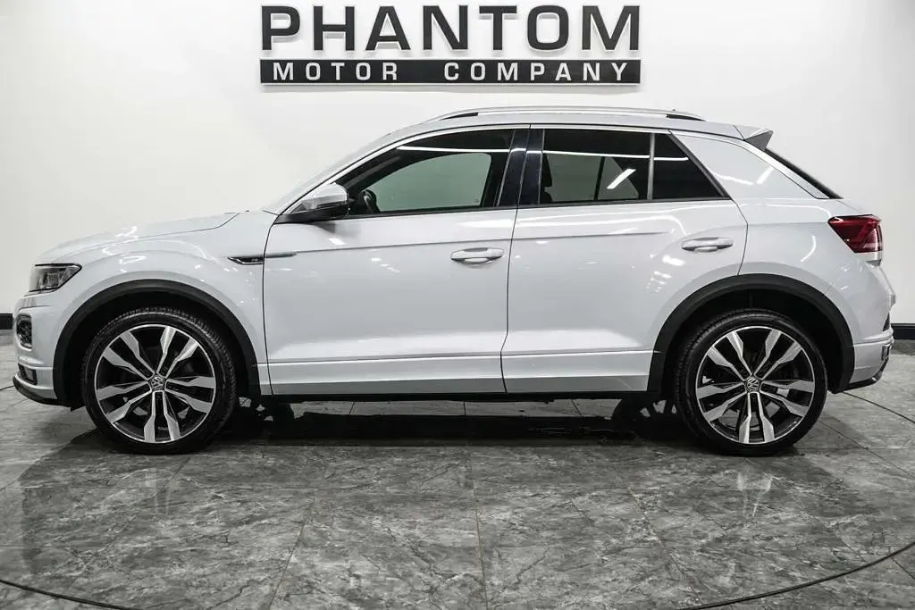 Used VW T-Roc R-line Plus 150 HP (110 kW) 2019 Silver SUV