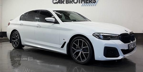 Used BMW 520 M Sport 2020 White Sedan