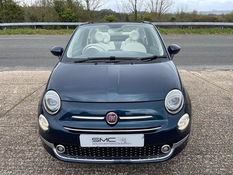 Used Fiat 500C Lounge 2016 Blu cosmico Cabriolet