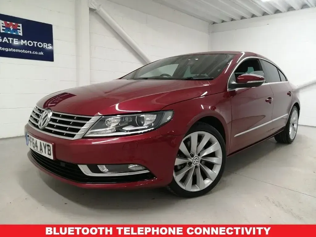 Used VW CC GT 140 HP (102 kW) 2014 Red Sedan
