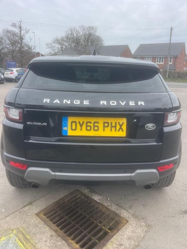 Used Land Rover Range Rover evoque SE 2016 Black Coupe
