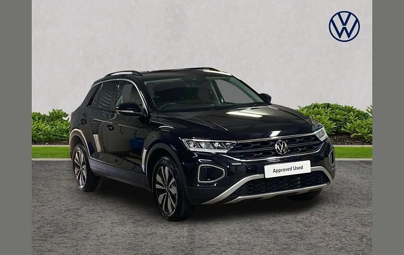 Used VW T-Roc Match 115 HP (84 kW) 2024 Black SUV