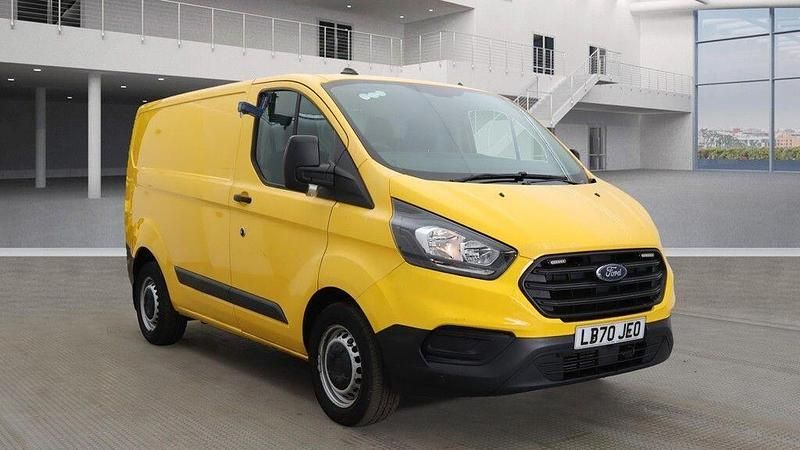 Yellow Used 2021 Ford Transit Custom S | £8,990 (Super price) - Image 1/4