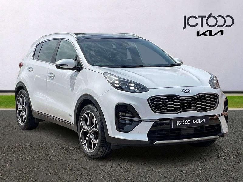 White Used 2020 Kia Sportage 4 SUV | £19,080 (A bit pricey) - Image 1/4