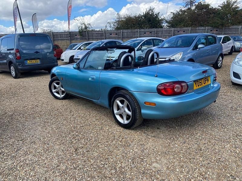 Blue Used 2001 Mazda MX5 Cabriolet | £2,999 (Fair price) - Image 1/4