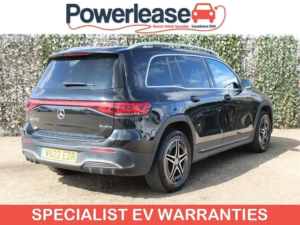 Used Mercedes EQB350 AMG line 214 kW (292 HP) 2022 Black SUV