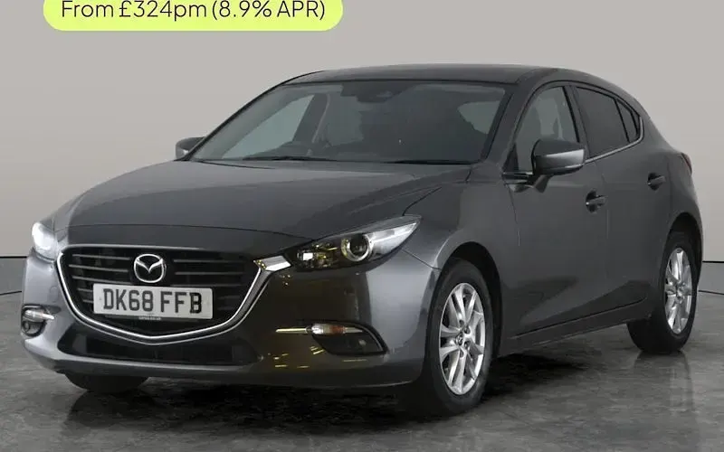 Used Mazda 3 121 HP (88 kW) 2018 Grey Hatchback