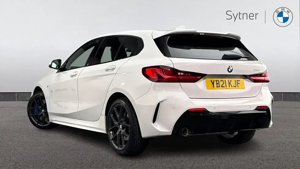 Used BMW 116 M Sport 136 HP (100 kW) 2021 White Hatchback