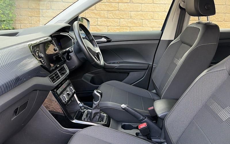 Used VW T-Cross Black Edition 95 HP (69 kW) 2023 Blue SUV