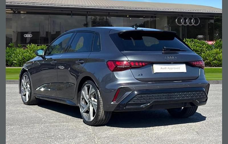 Used Audi A3 Black Edition 150 HP (110 kW) 2025 Grey Hatchback