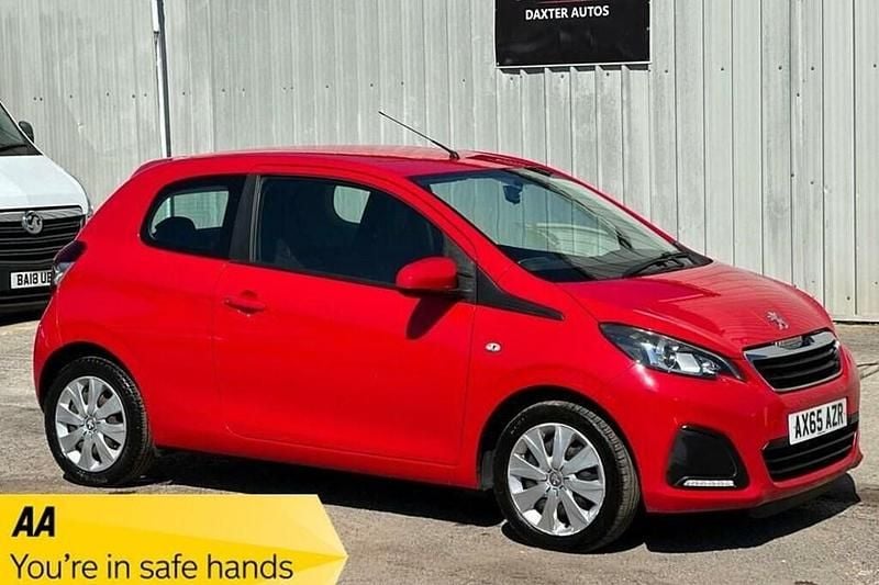 Used Peugeot 108 Active 68 HP (50 kW) 2016 Red Hatchback