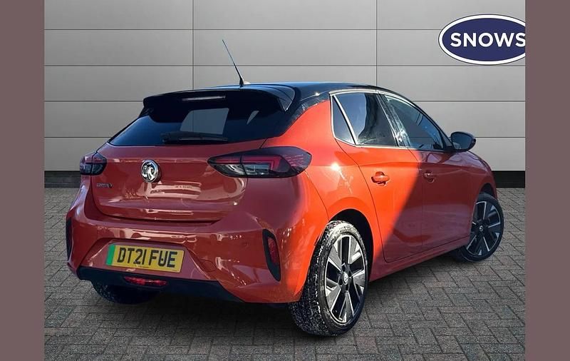 Used Vauxhall Corsa-e SRi 100 kW (136 HP) 2020 Orange Hatchback