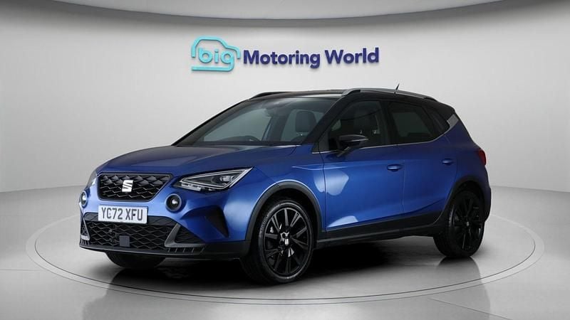 Used Seat Arona FR 110 HP (80 kW) 2022 Blue SUV