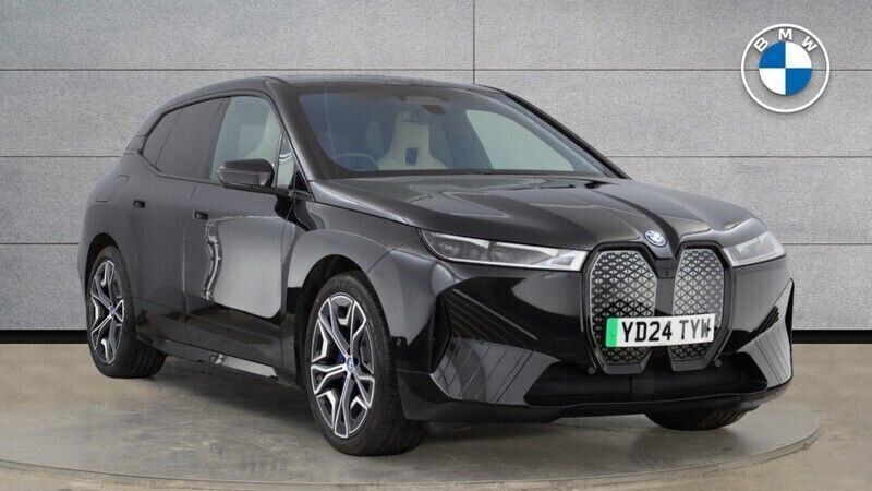 Black Used 2024 BMW iX M Sport SUV | £64,723 (Expensive) - Image 1/4