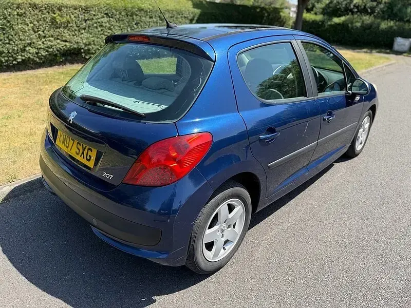 Used Peugeot 207 2007 Blue Hatchback