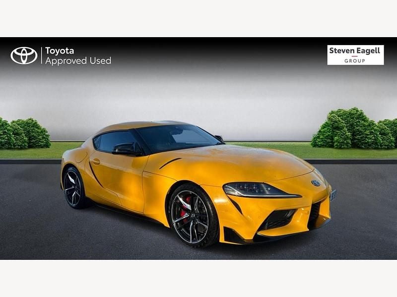Yellow Used 2019 Toyota Supra Coupe | £33,250 (Expensive) - Image 1/3