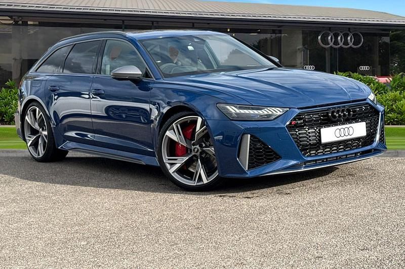 Blue New 2025 Audi RS6 Performance Estate | £106,490 (Good price) - Image 1/4