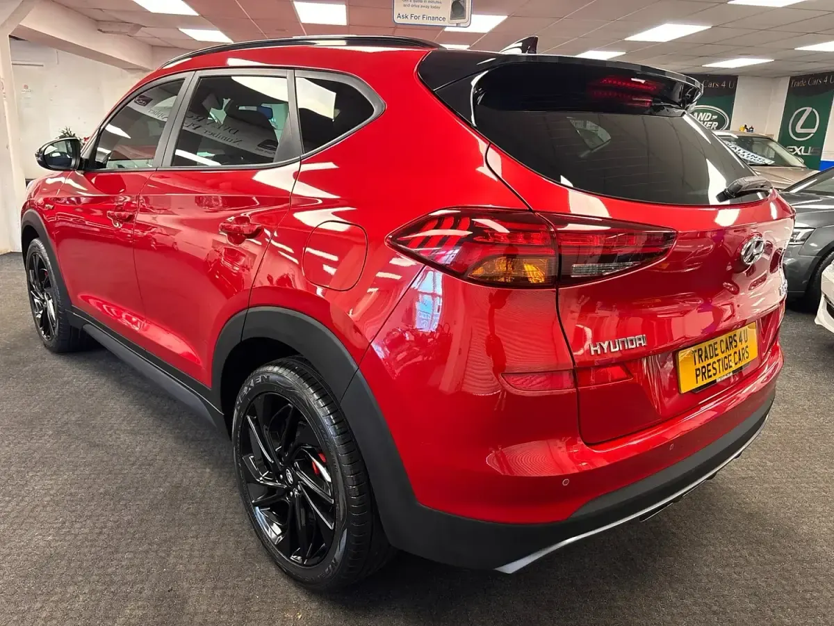 Used Hyundai Tucson N Line 177 HP (130 kW) 2020 Red SUV