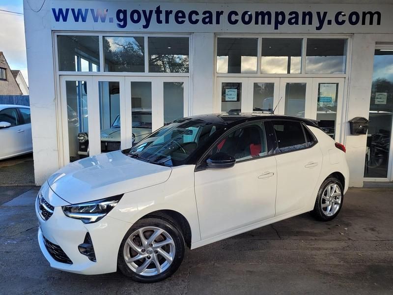 Used Vauxhall Corsa SRi 100 HP (73 kW) 2020 White Hatchback